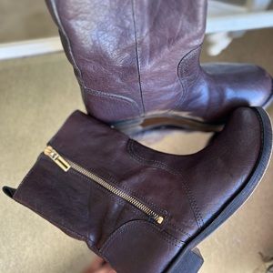 Tory Burch leather boots
